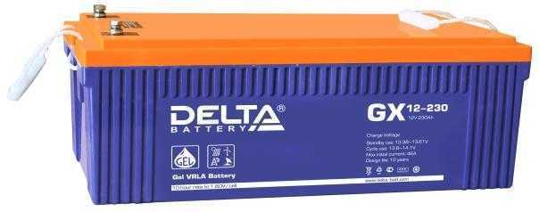 Delta GX 12-230 Xpert Аккумуляторы фото, изображение