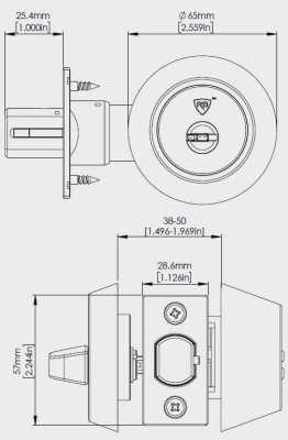 Rav-Bariach NE000100196 X-bolt Электромеханические замки фото, изображение