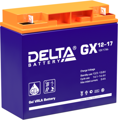 Delta GX 12-17 Xpert Аккумуляторы фото, изображение